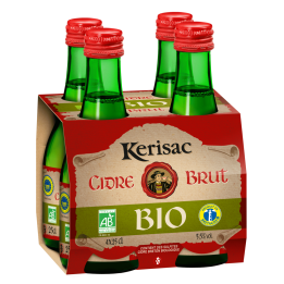 Cidre Bio Brut Quadrette