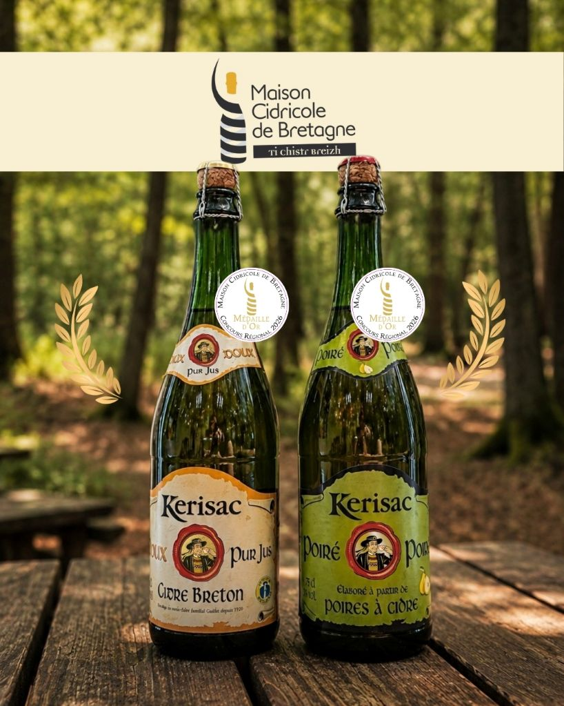 RESULTATS DU CONCOURS DE LA MAISON CIDRICOLE DE BRETAGNE 2026